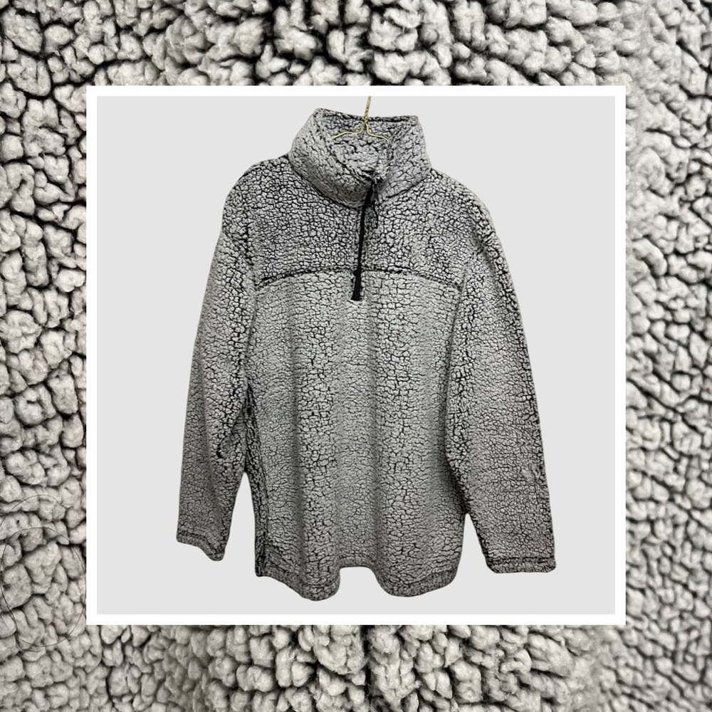 Boxercraft Women's Black and White Teddy Jacket